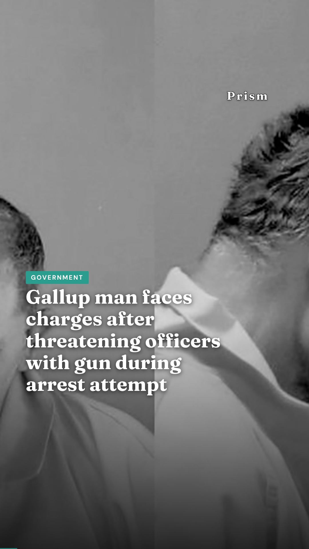 Gallup man faces charges after threatening officers with gun during arrest attempt