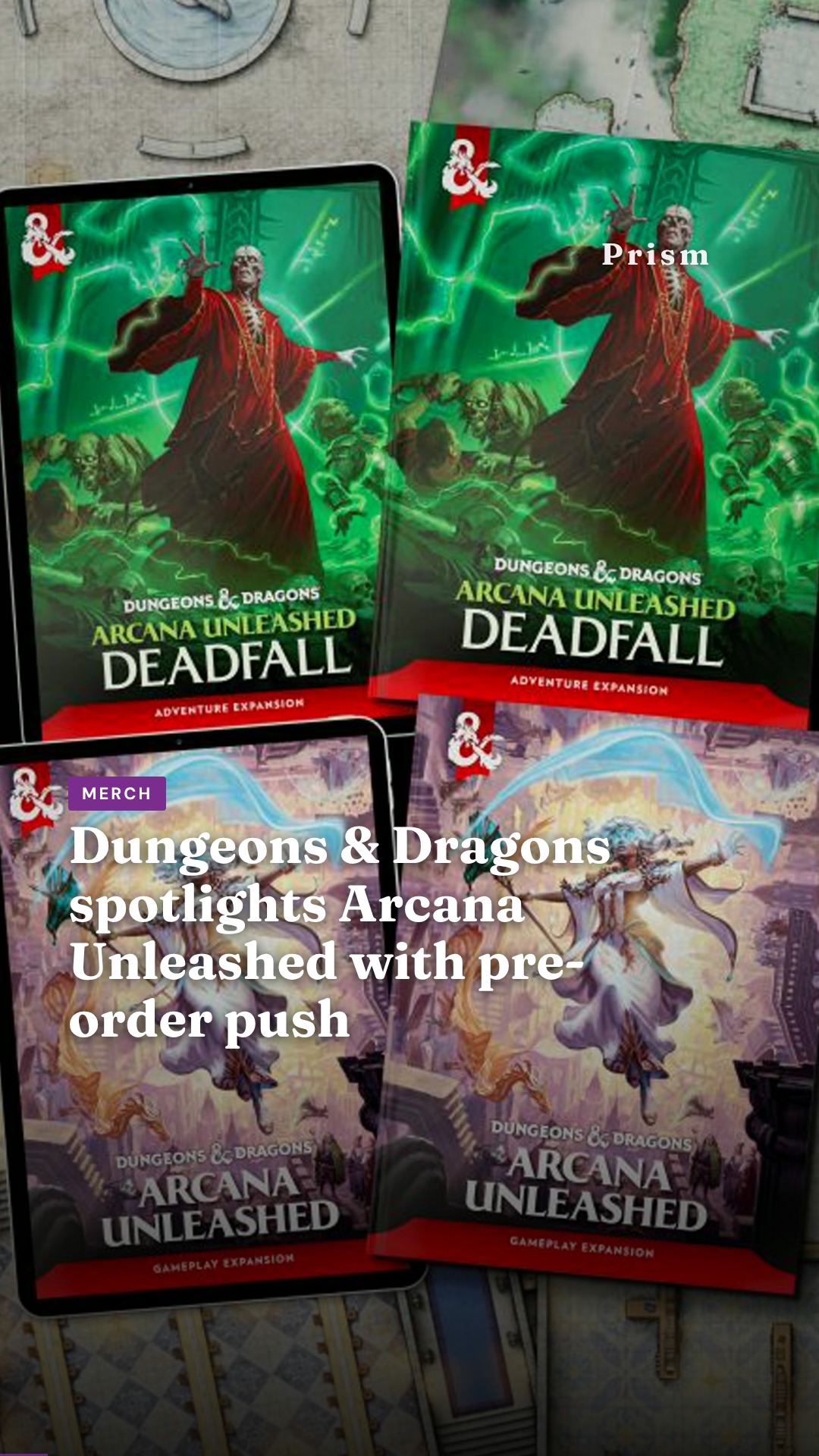 Dungeons & Dragons spotlights Arcana Unleashed with pre-order push