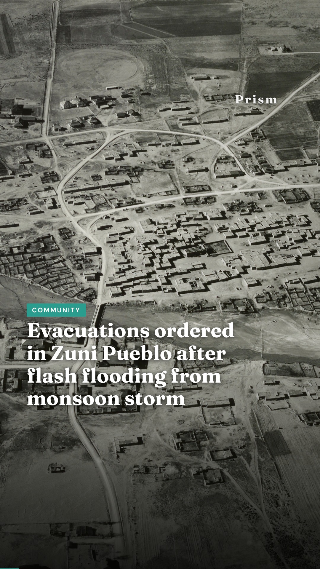 Evacuations ordered in Zuni Pueblo after flash flooding from monsoon storm