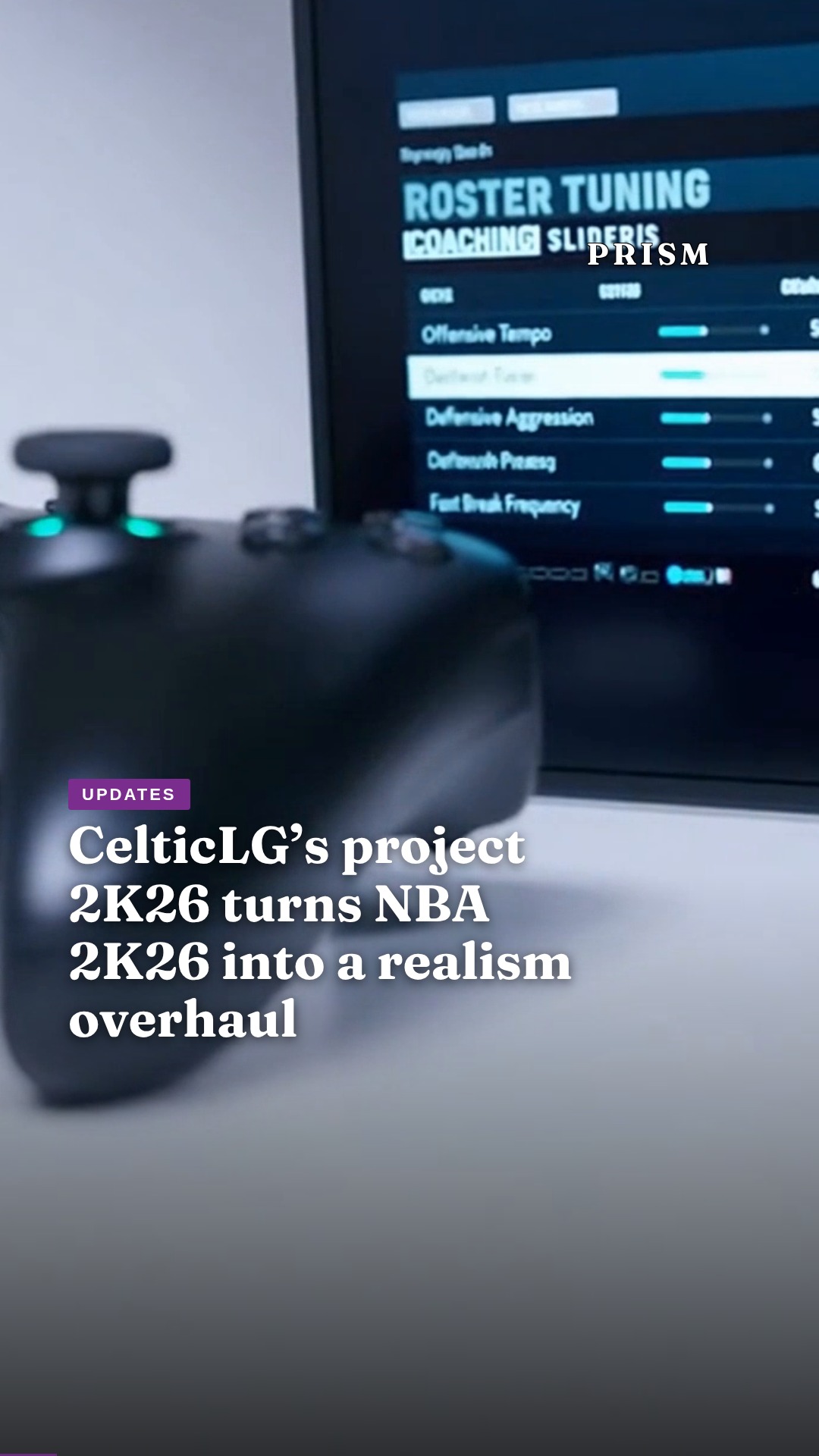 CelticLG’s project 2K26 turns NBA 2K26 into a realism overhaul