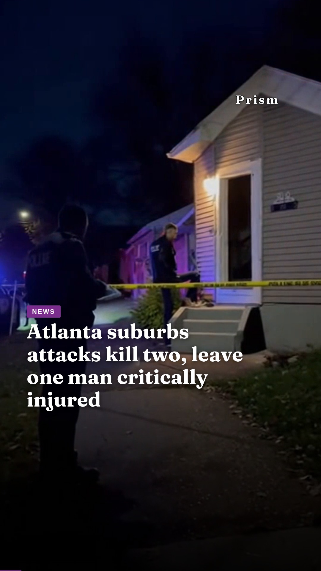 Atlanta suburbs attacks kill two, leave one man critically injured