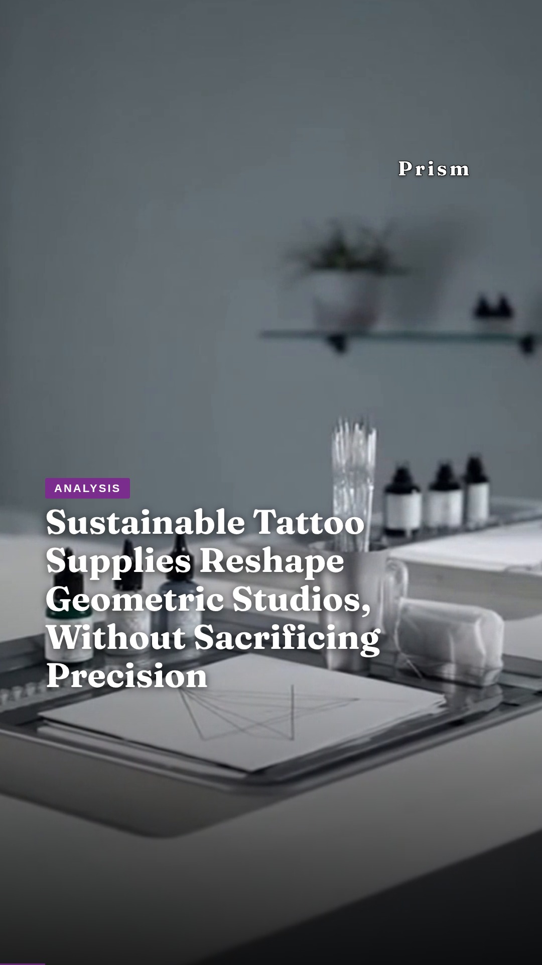 Sustainable Tattoo Supplies Reshape Geometric Studios, Without Sacrificing Precision