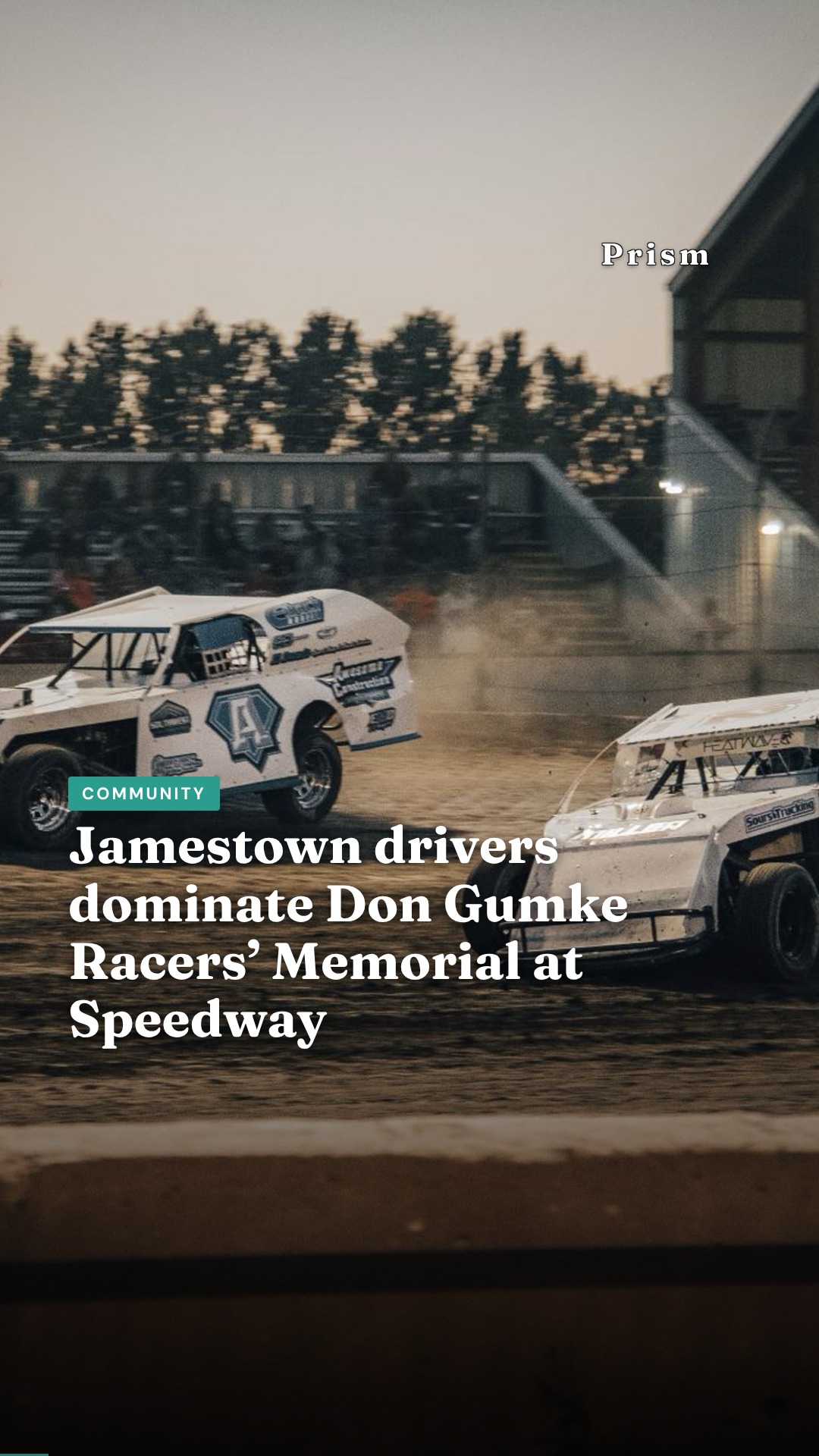 Jamestown drivers dominate Don Gumke Racers’ Memorial at Speedway