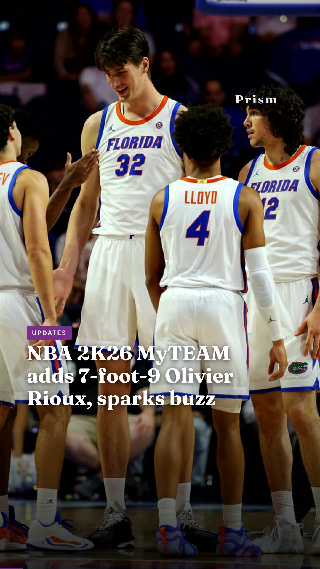 NBA 2K26 MyTEAM adds 7-foot-9 Olivier Rioux, sparks buzz
