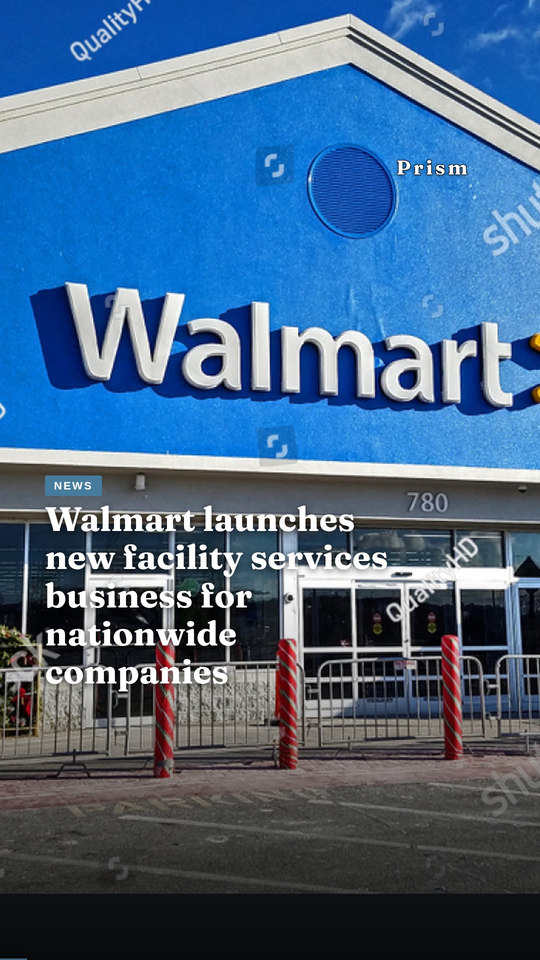 Walmart launches new facility services business for nationwide companies