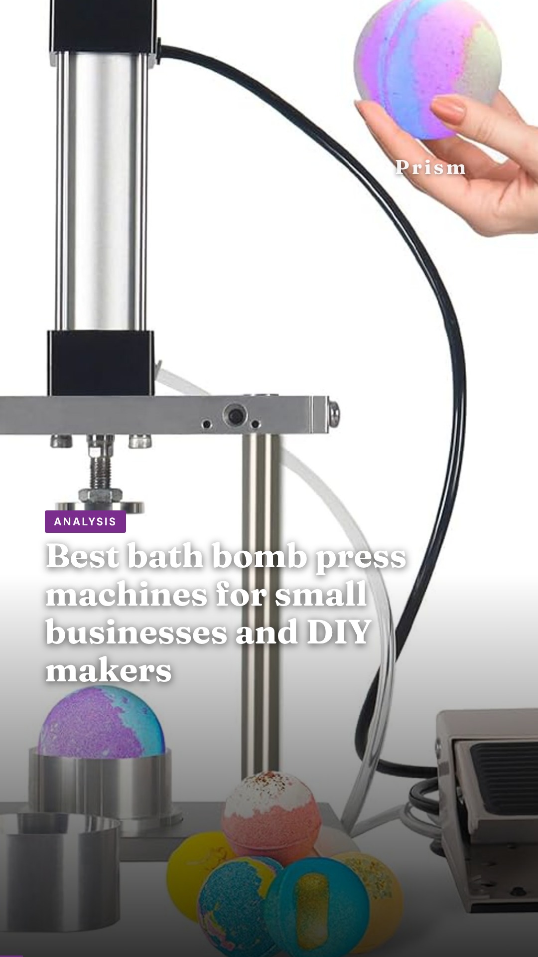 Best bath bomb press machines for small businesses and DIY makers