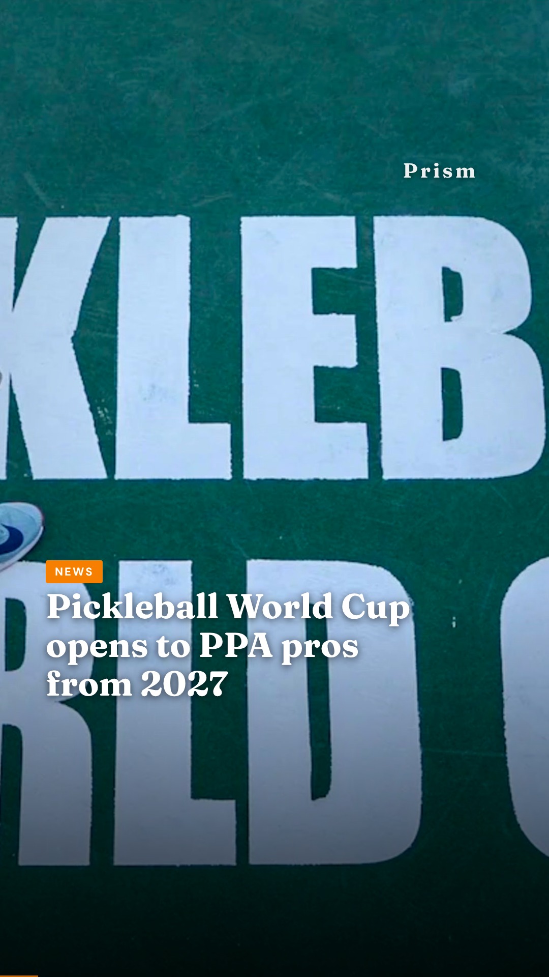 Pickleball World Cup opens to PPA pros from 2027