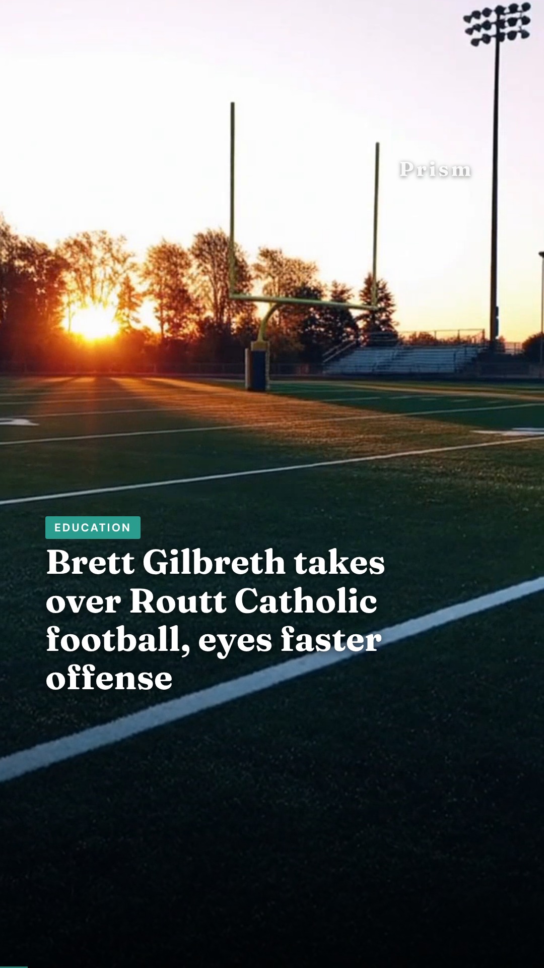 Brett Gilbreth takes over Routt Catholic football, eyes faster offense