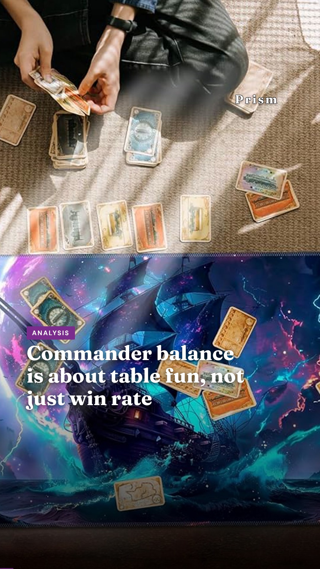 Commander balance is about table fun, not just win rate