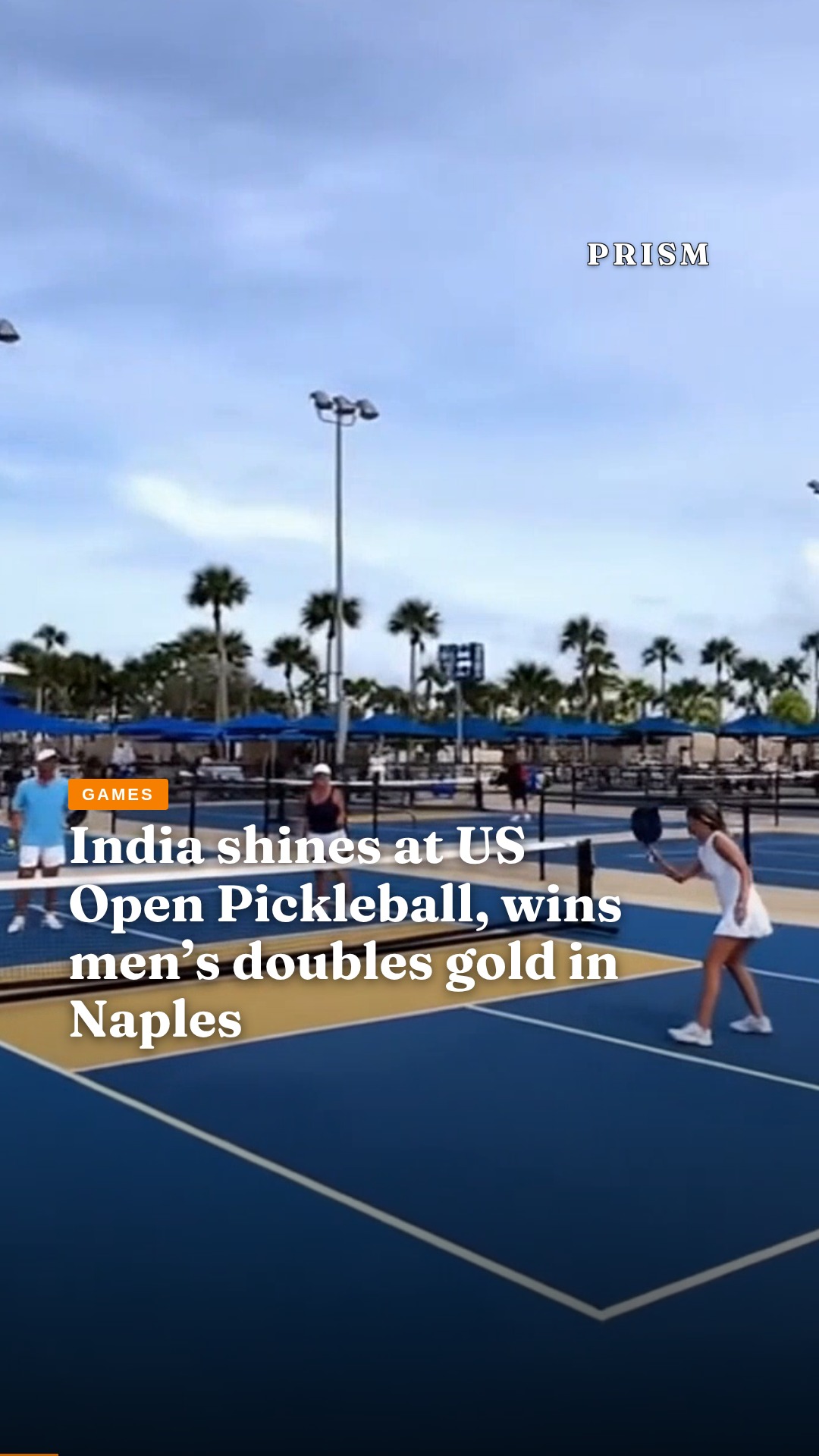 India shines at US Open Pickleball, wins men’s doubles gold in Naples