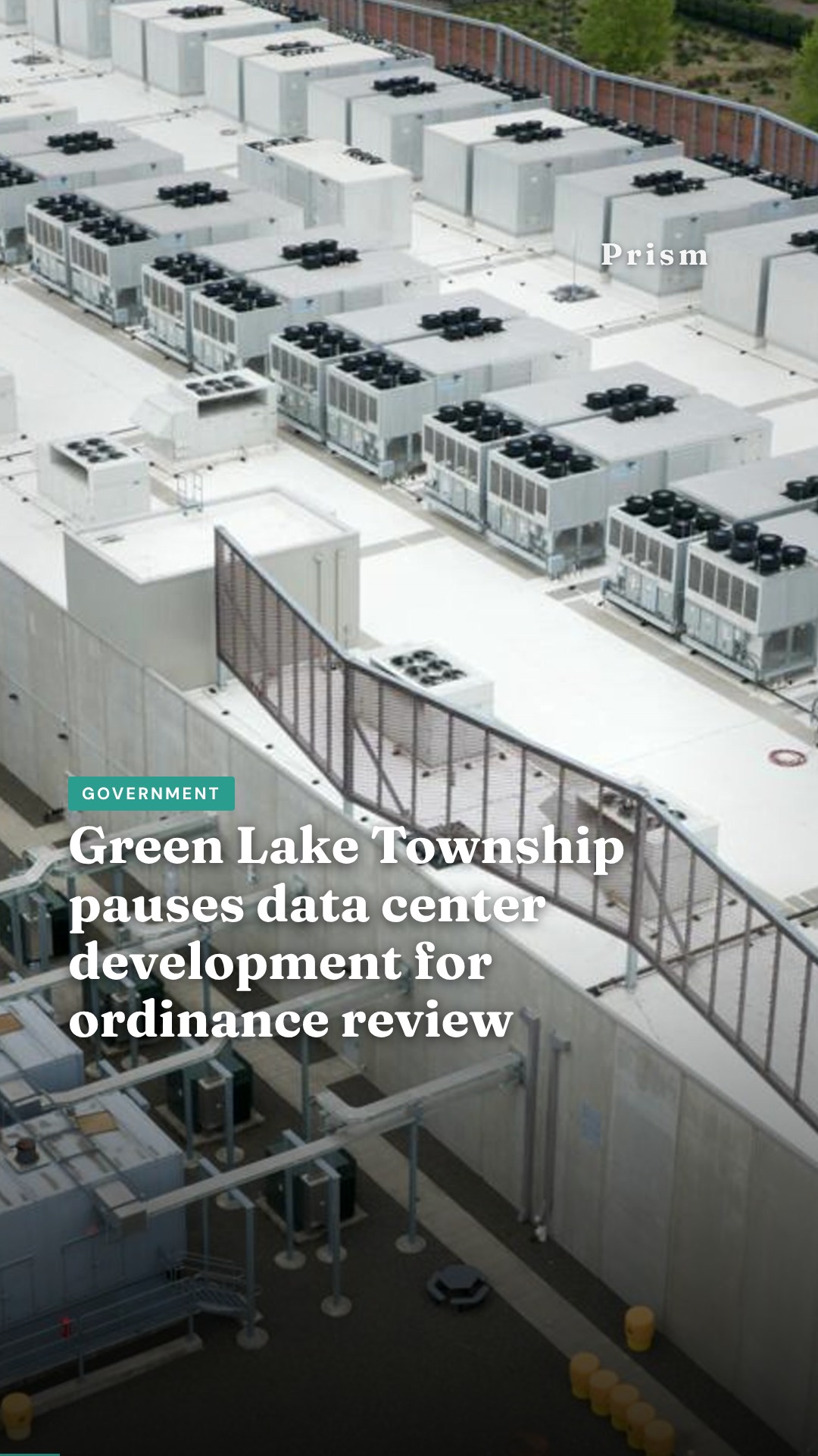 Green Lake Township pauses data center development for ordinance review