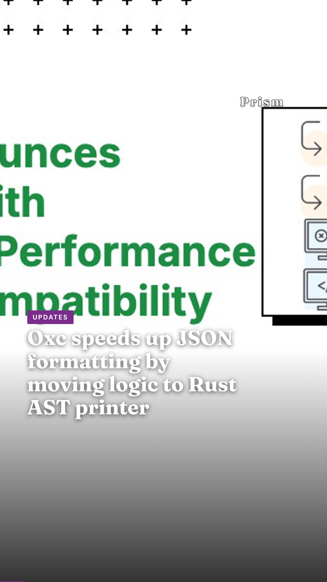 Oxc speeds up JSON formatting by moving logic to Rust AST printer