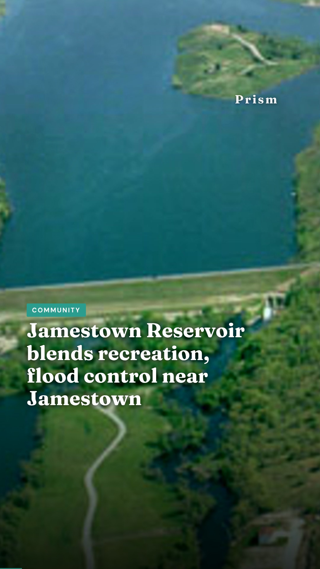 Jamestown Reservoir blends recreation, flood control near Jamestown