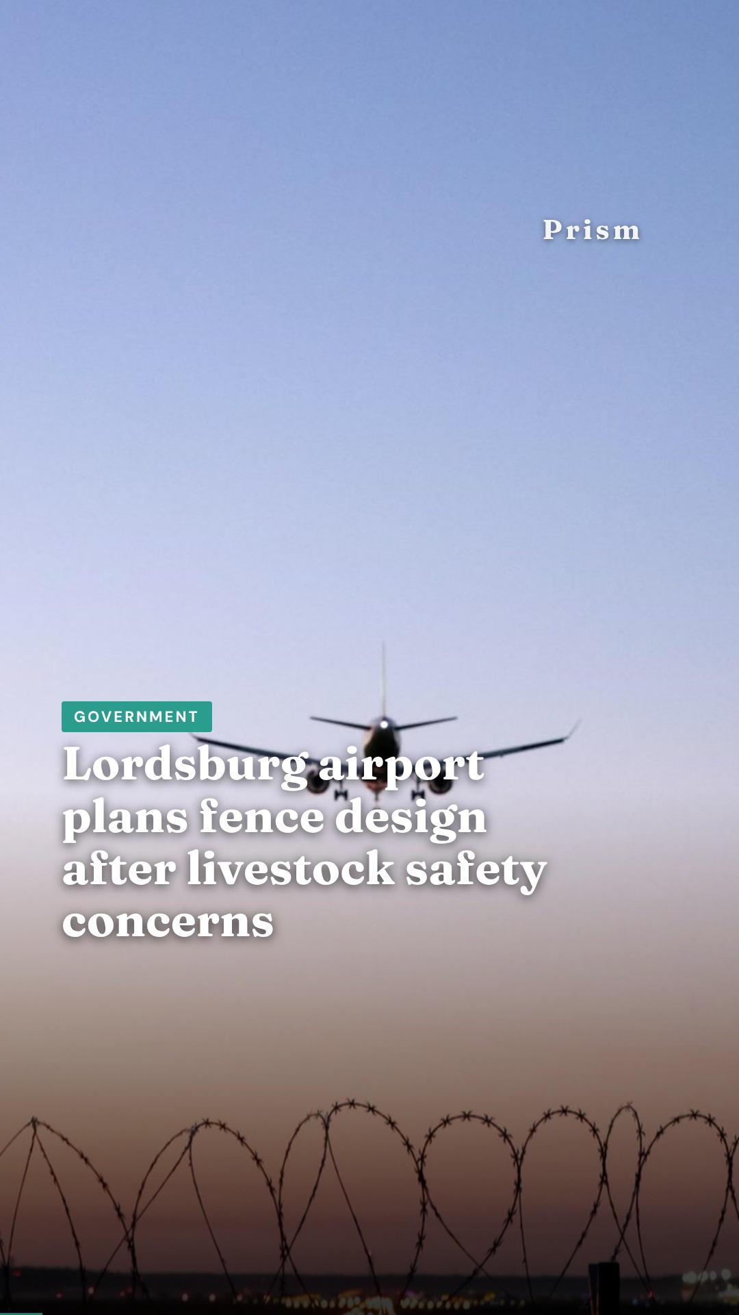 Lordsburg airport plans fence design after livestock safety concerns