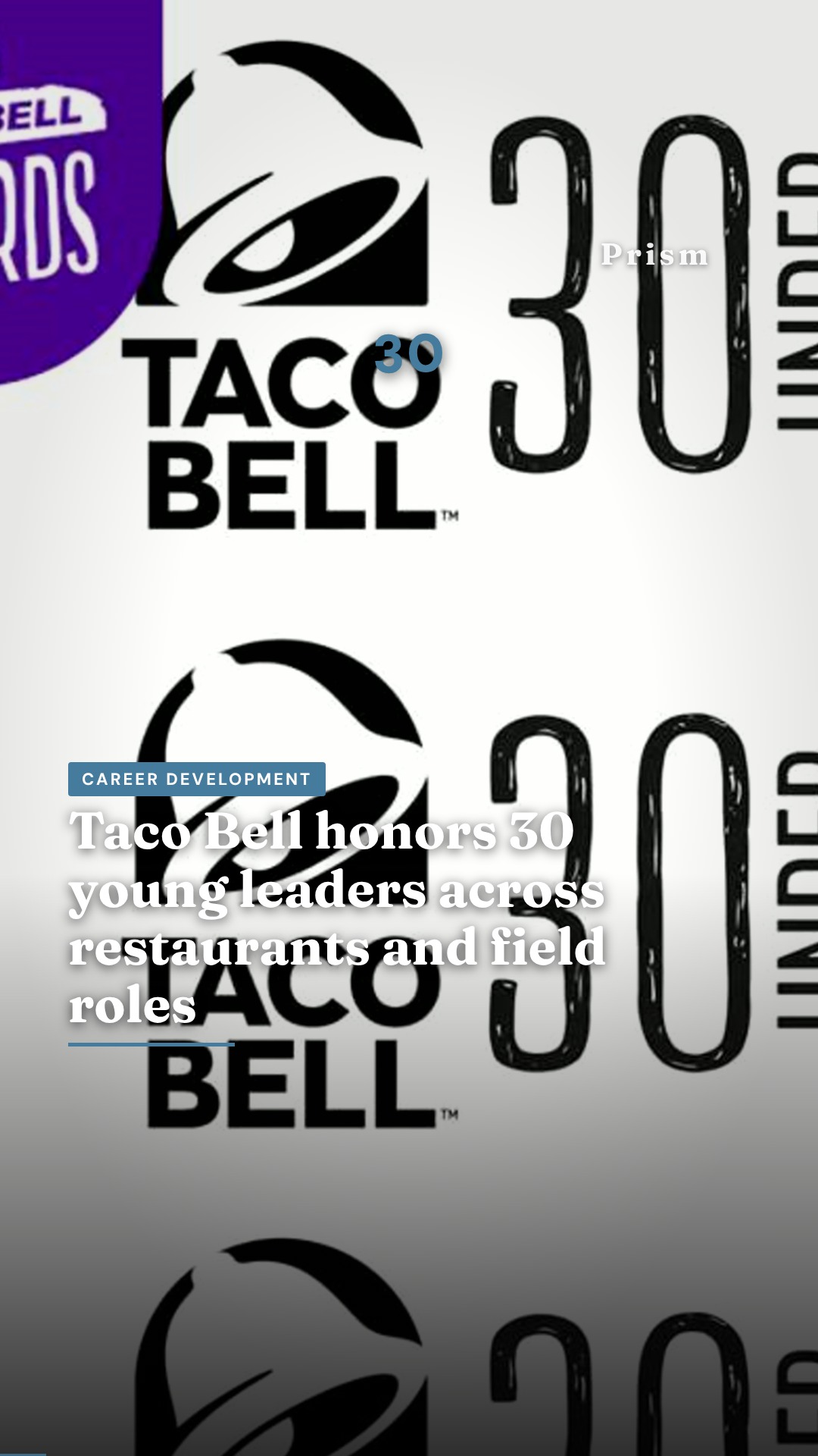Taco Bell honors 30 young leaders across restaurants and field roles