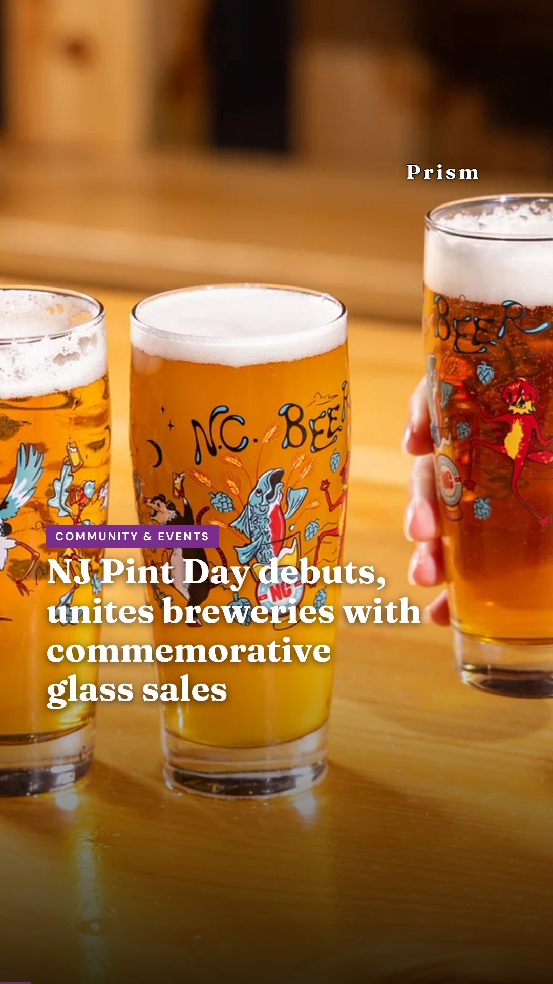 NJ Pint Day debuts, unites breweries with commemorative glass sales