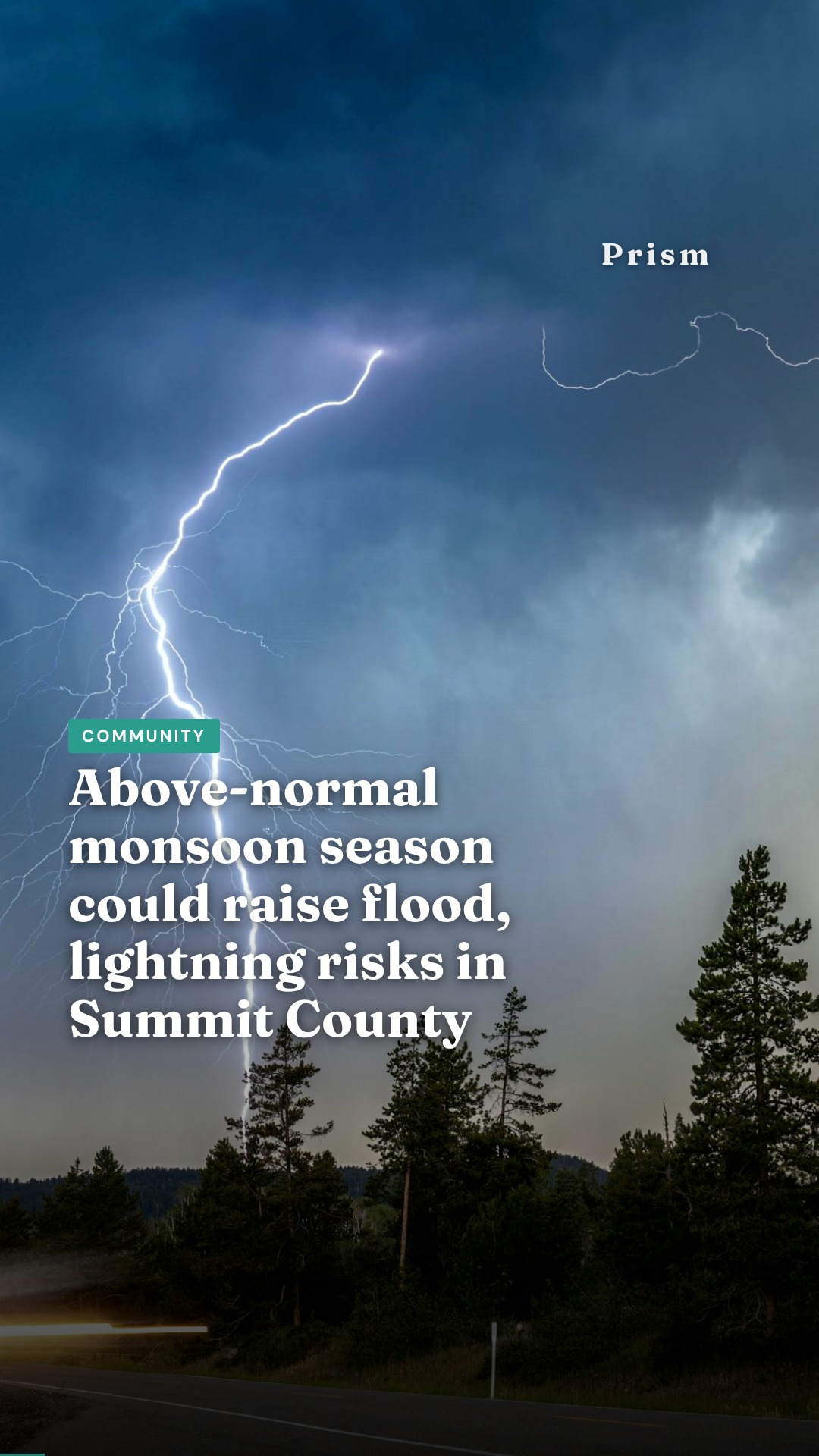 Above-normal monsoon season could raise flood, lightning risks in Summit County