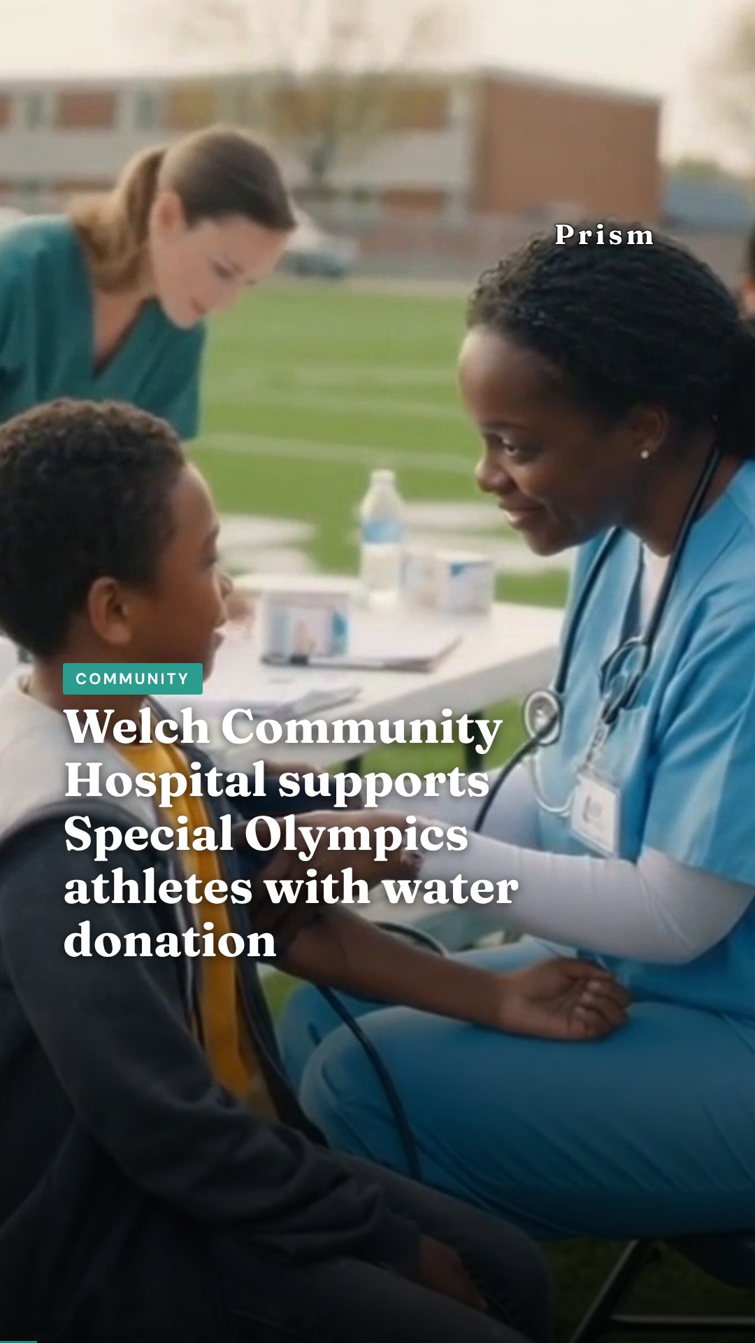 Welch Community Hospital supports Special Olympics athletes with water donation