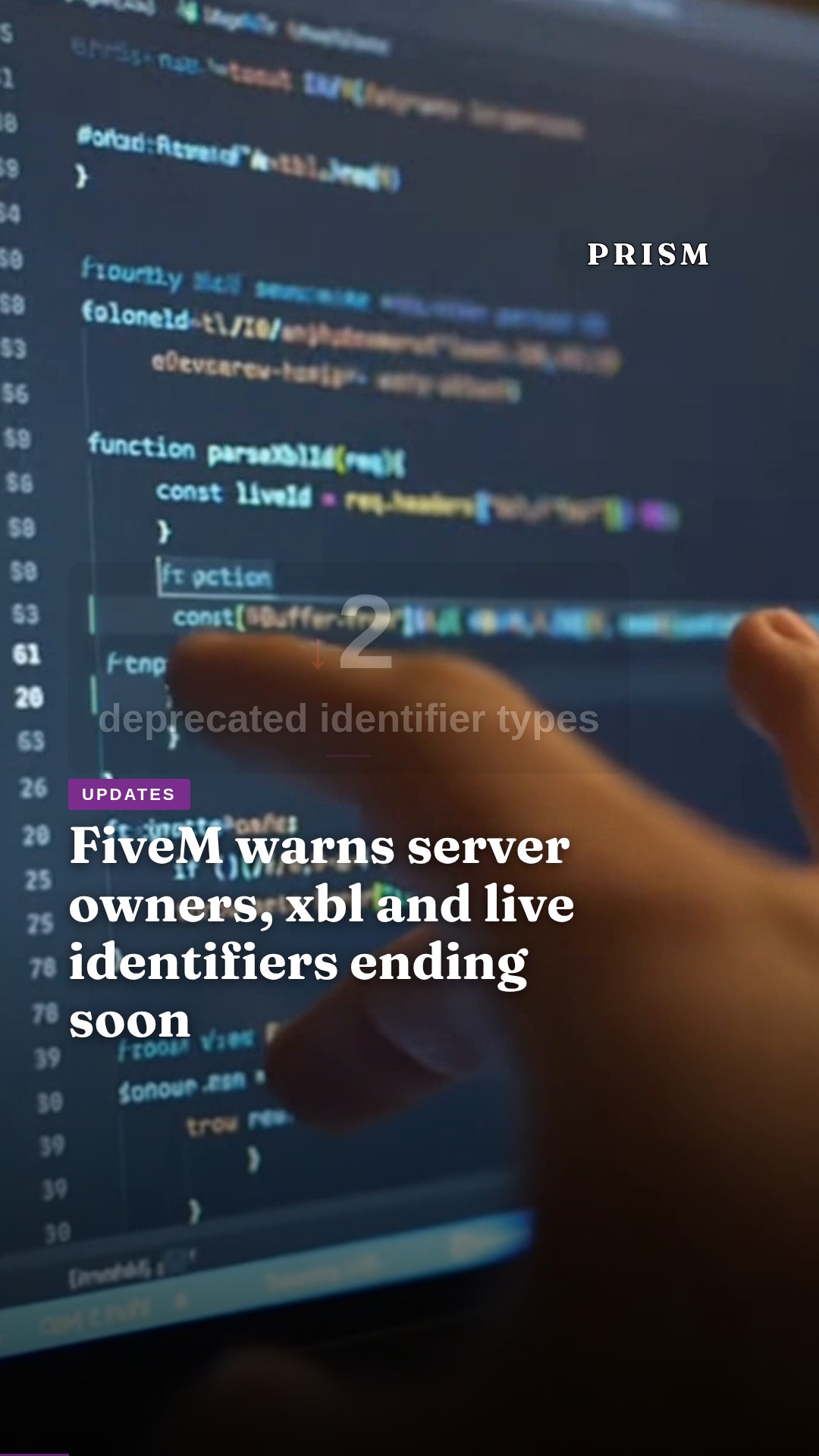 FiveM warns server owners, xbl and live identifiers ending soon
