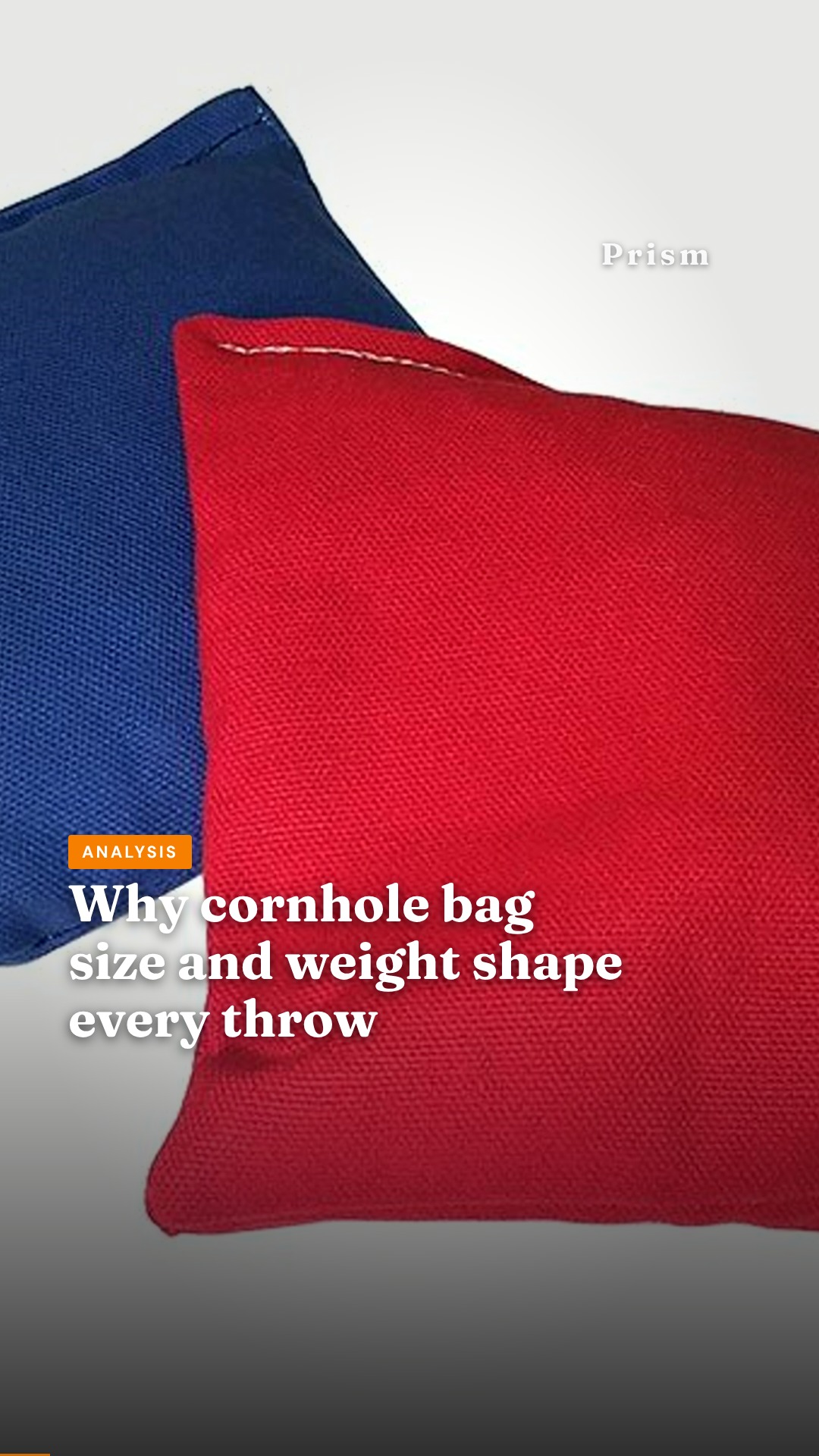 Why cornhole bag size and weight shape every throw