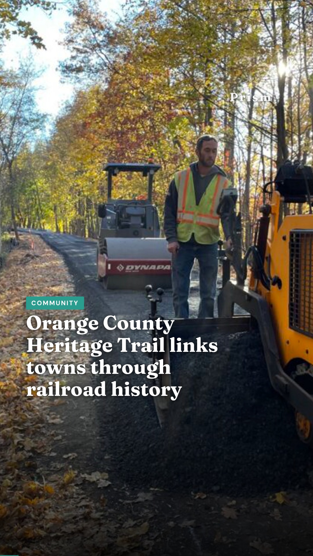 Orange County Heritage Trail links towns through railroad history