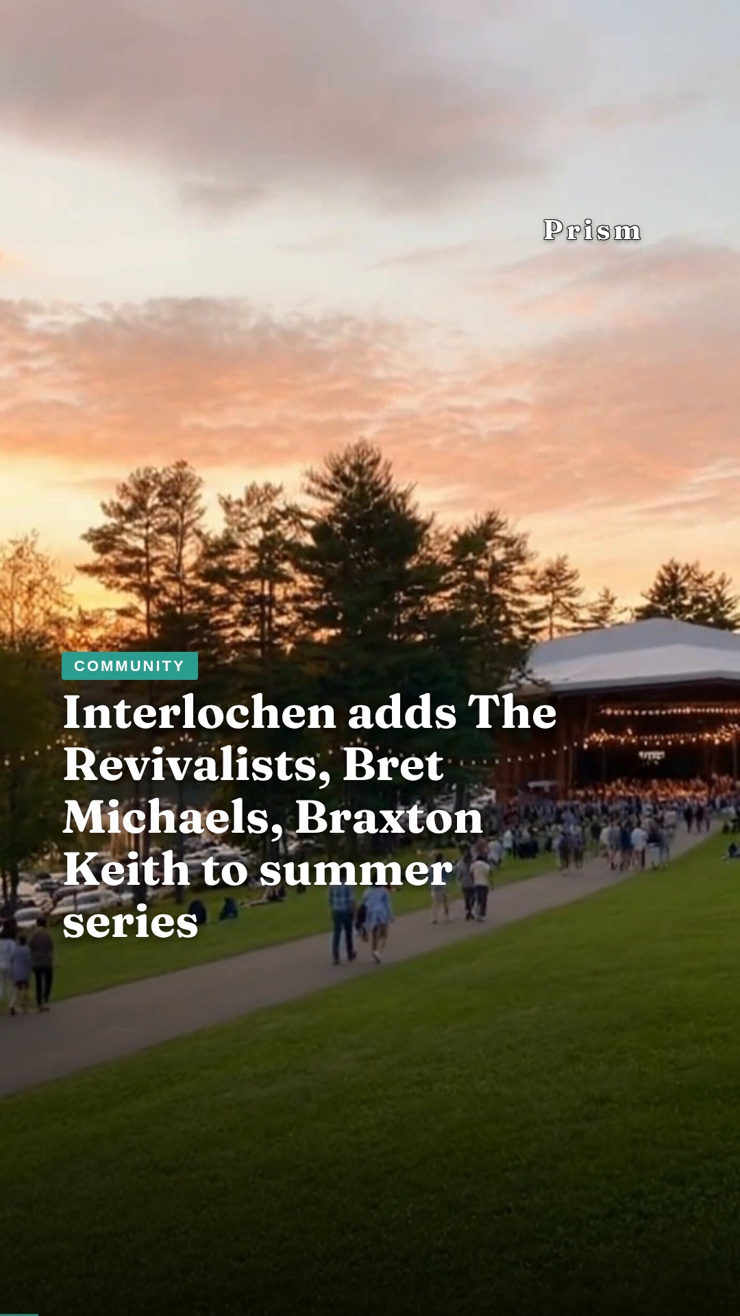 Interlochen adds The Revivalists, Bret Michaels, Braxton Keith to summer series