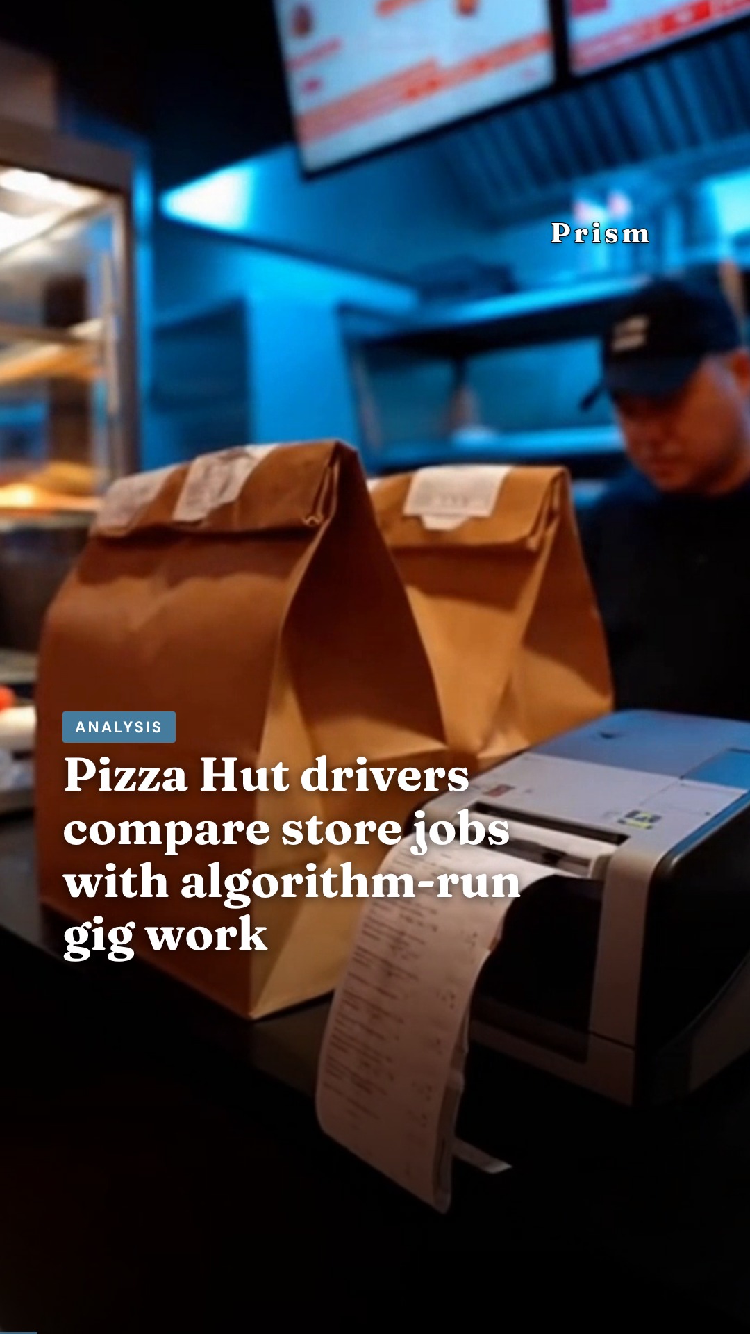 Pizza Hut drivers compare store jobs with algorithm-run gig work