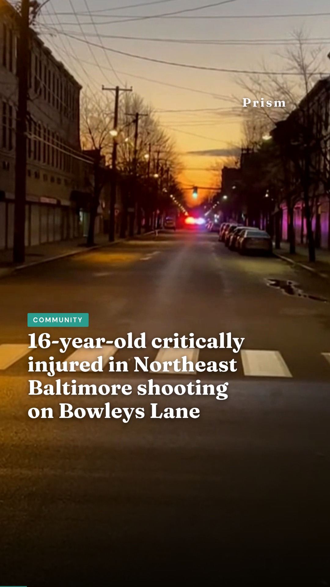 16-year-old critically injured in Northeast Baltimore shooting on Bowleys Lane