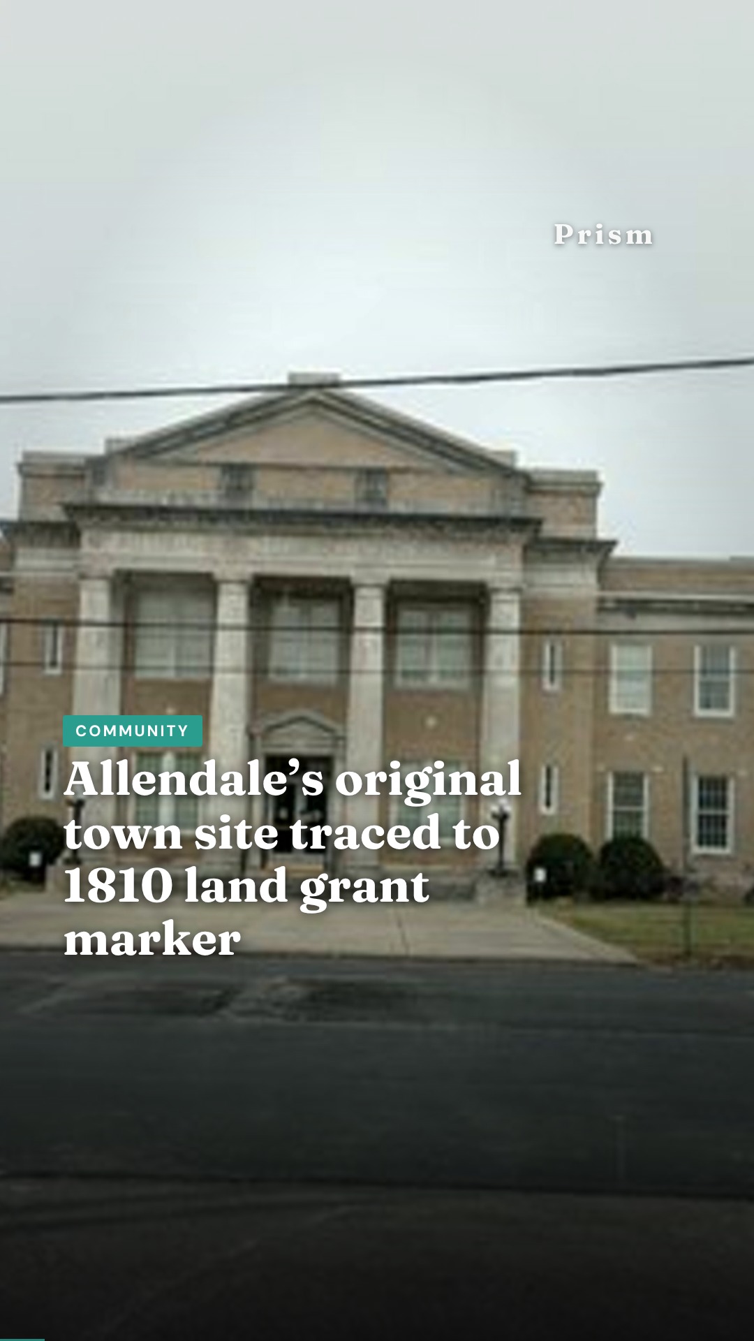 Allendale’s original town site traced to 1810 land grant marker