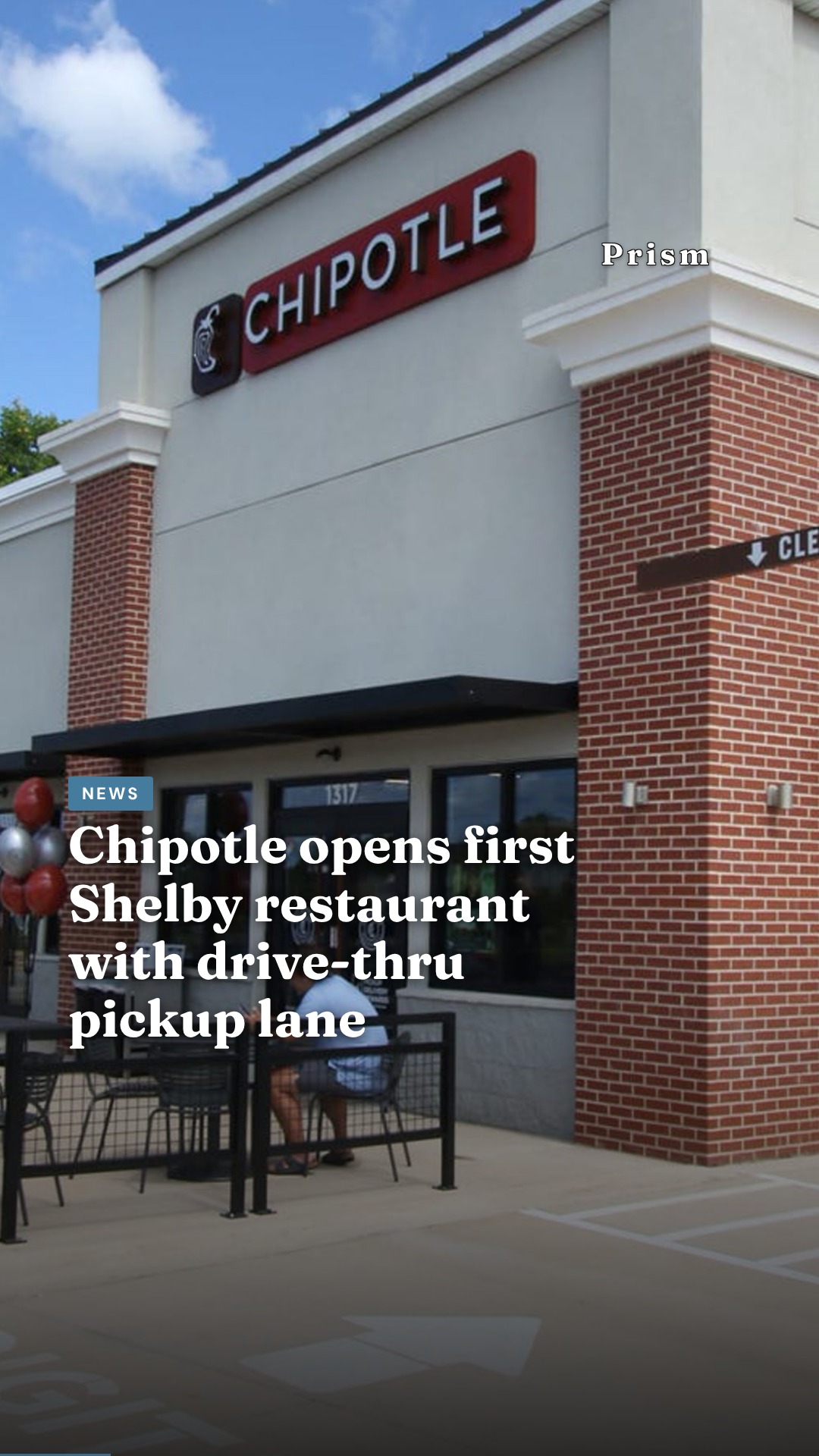 Chipotle opens first Shelby restaurant with drive-thru pickup lane