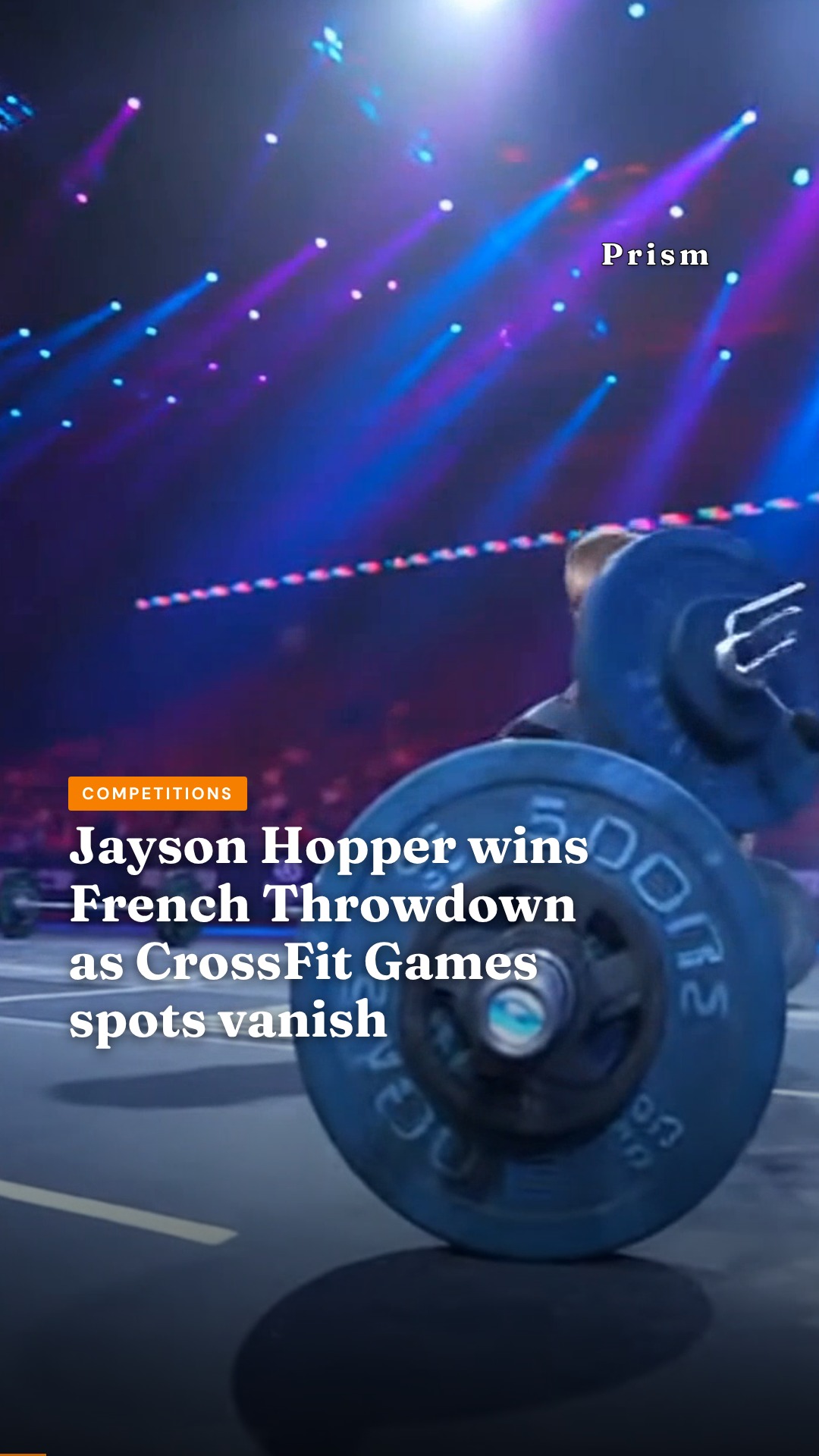 Jayson Hopper wins French Throwdown as CrossFit Games spots vanish