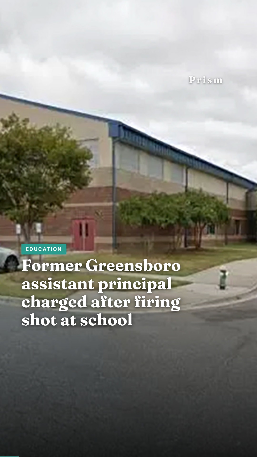 Former Greensboro assistant principal charged after firing shot at school