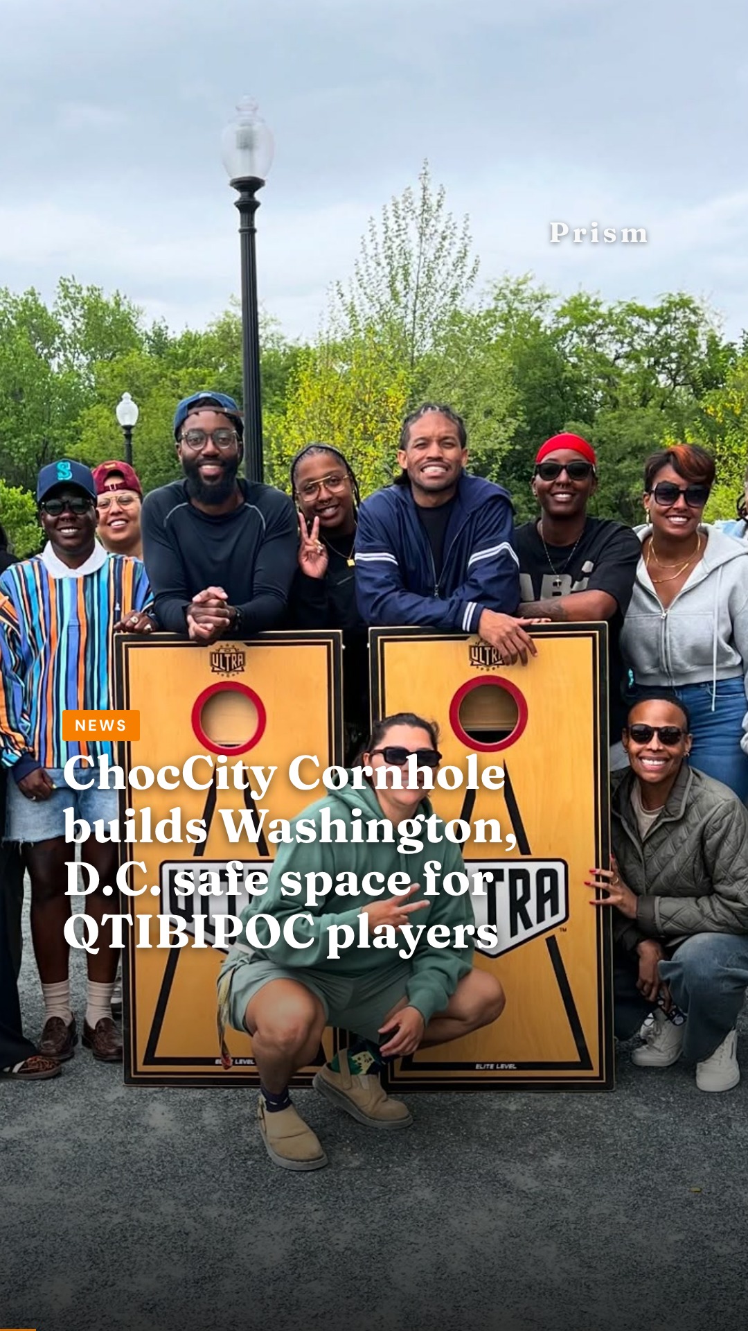 ChocCity Cornhole builds Washington, D.C. safe space for QTIBIPOC players