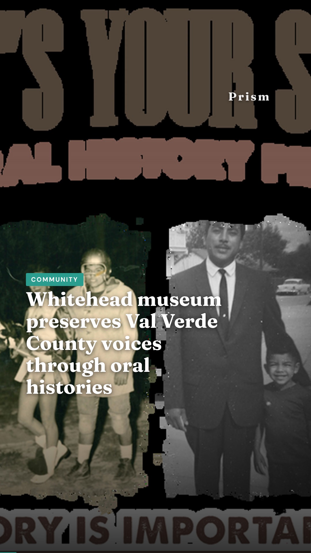 Whitehead museum preserves Val Verde County voices through oral histories