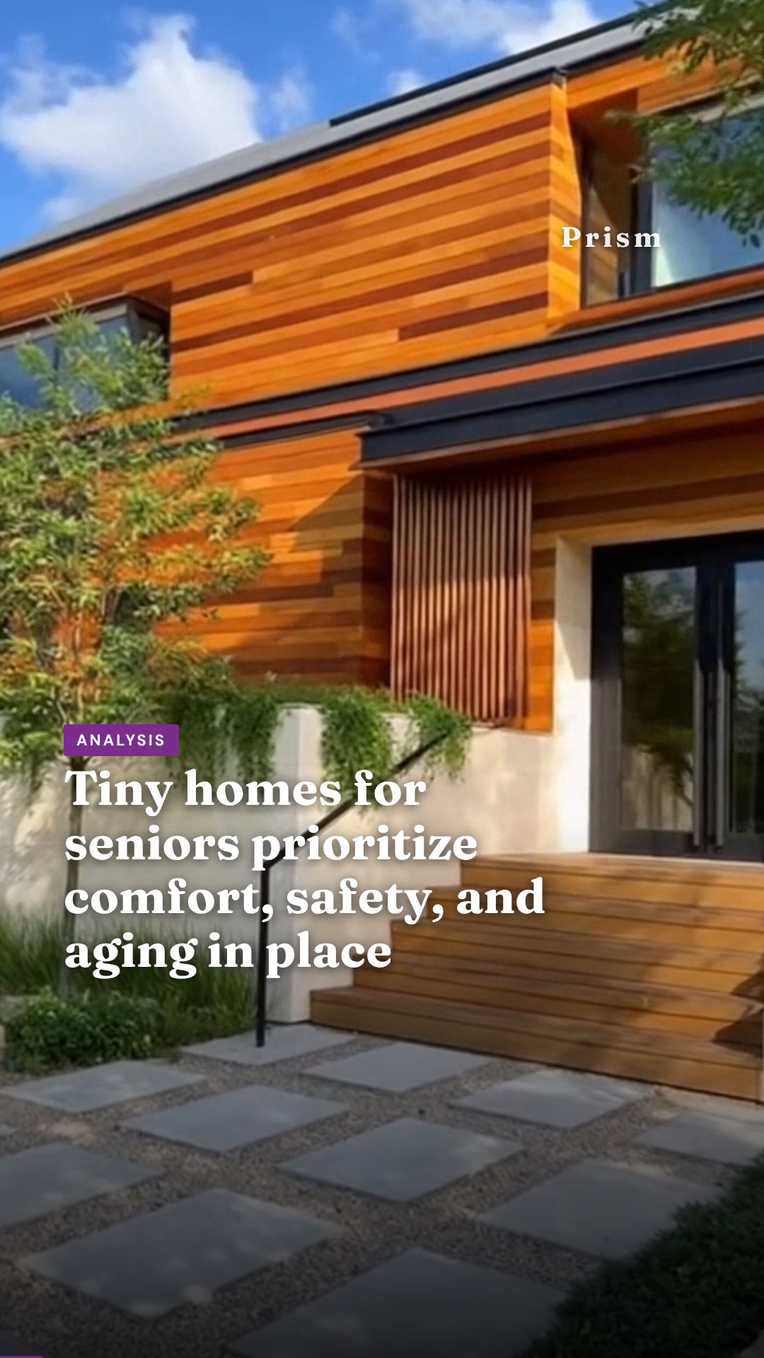 Tiny homes for seniors prioritize comfort, safety, and aging in place