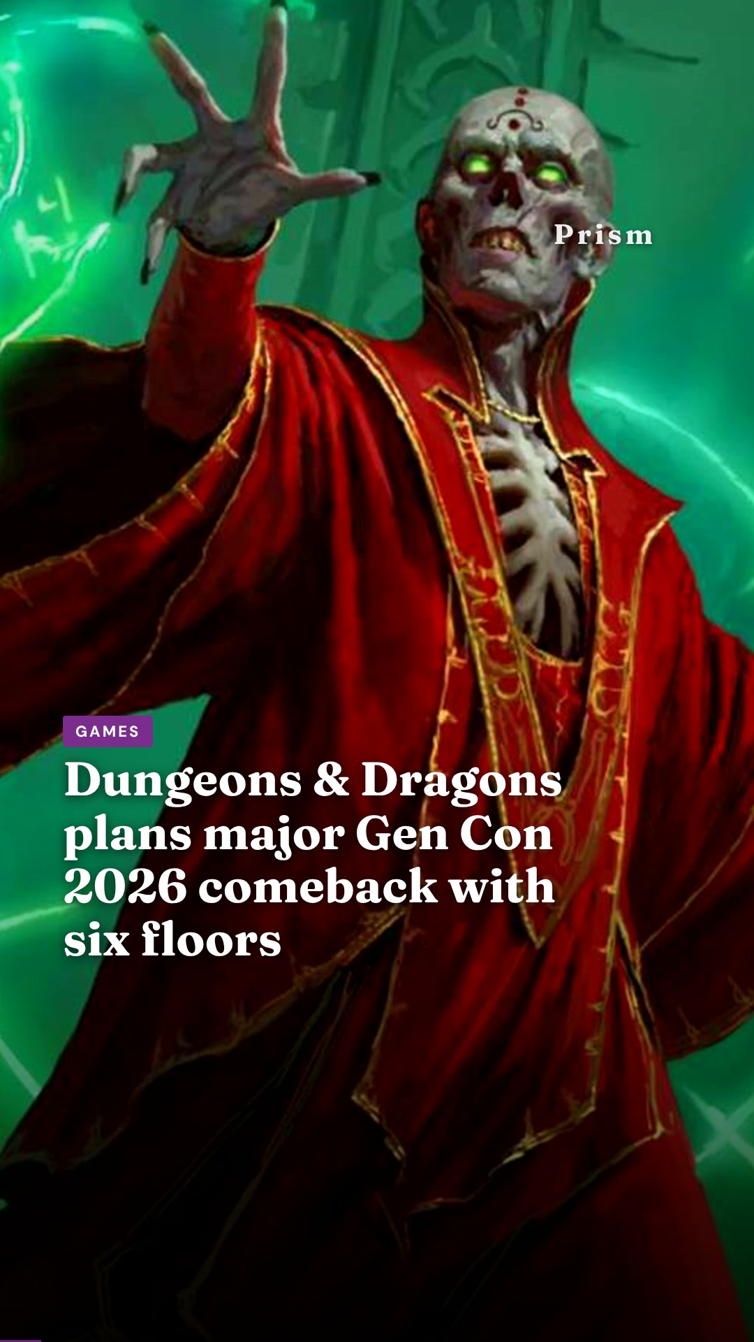 Dungeons & Dragons plans major Gen Con 2026 comeback with six floors
